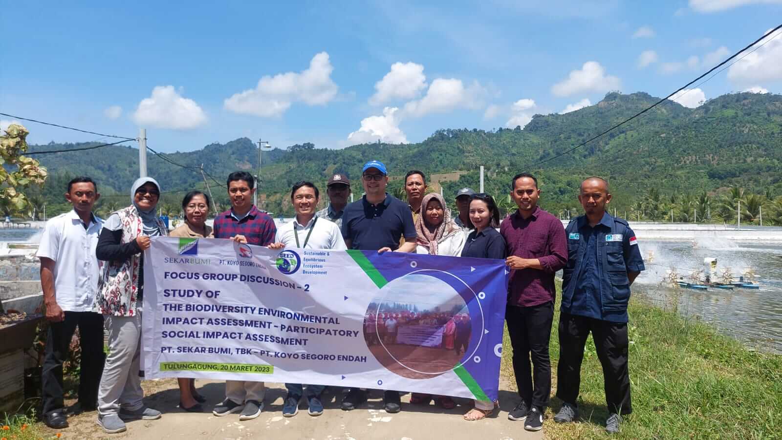 Social and Environmental Impact Study Supports Eco Certification to Shrimp Pond in Tulungagung